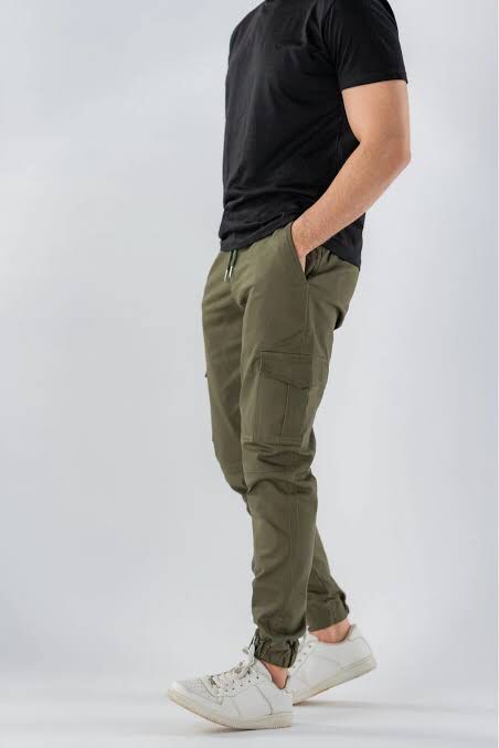 OLIVE COTTON CARGO TROUSER | Effortless Style, Ultimate Versatility
